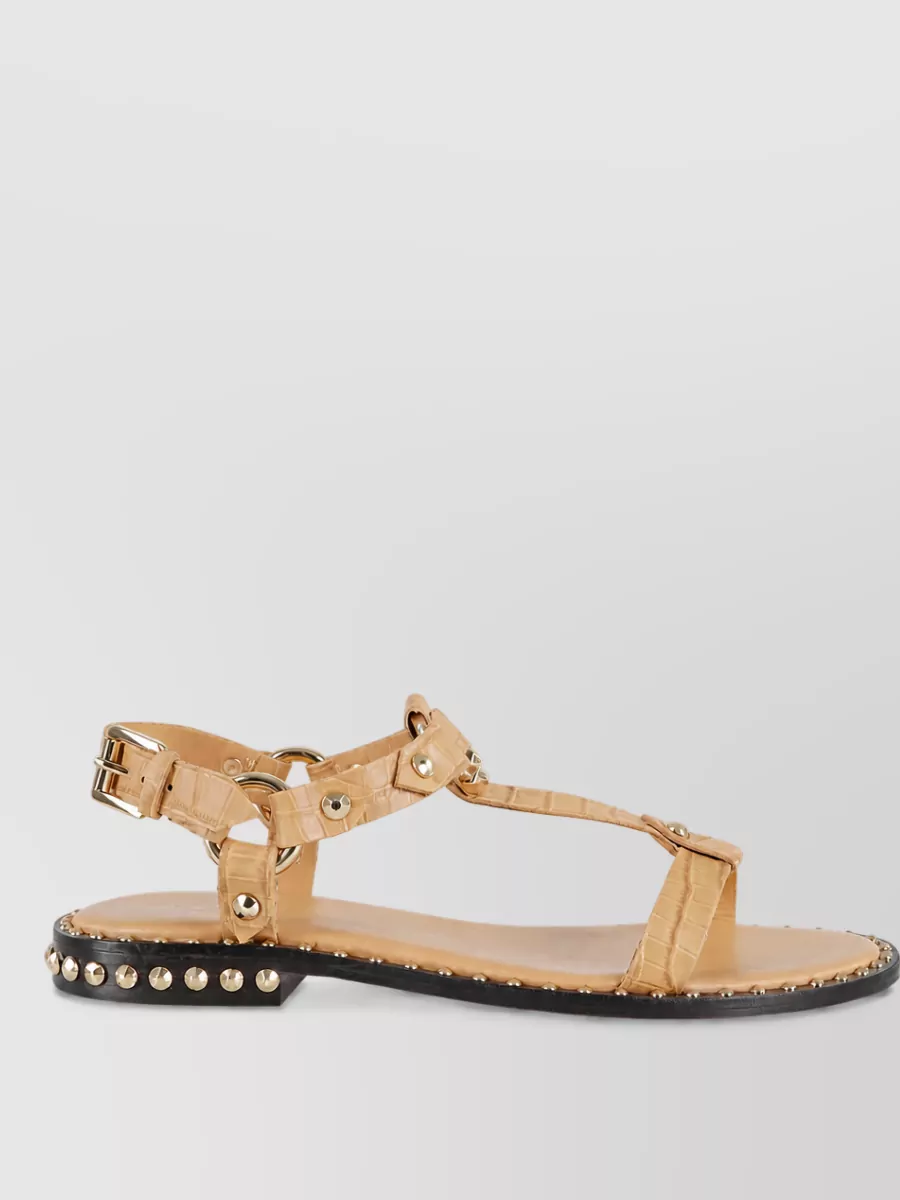 Ash Leather Sandals