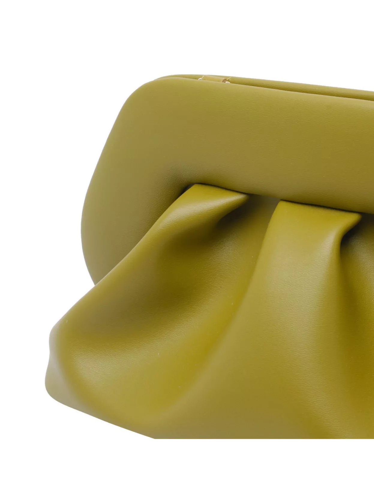 Themoiré Pleated Clutch Adaptable Strap