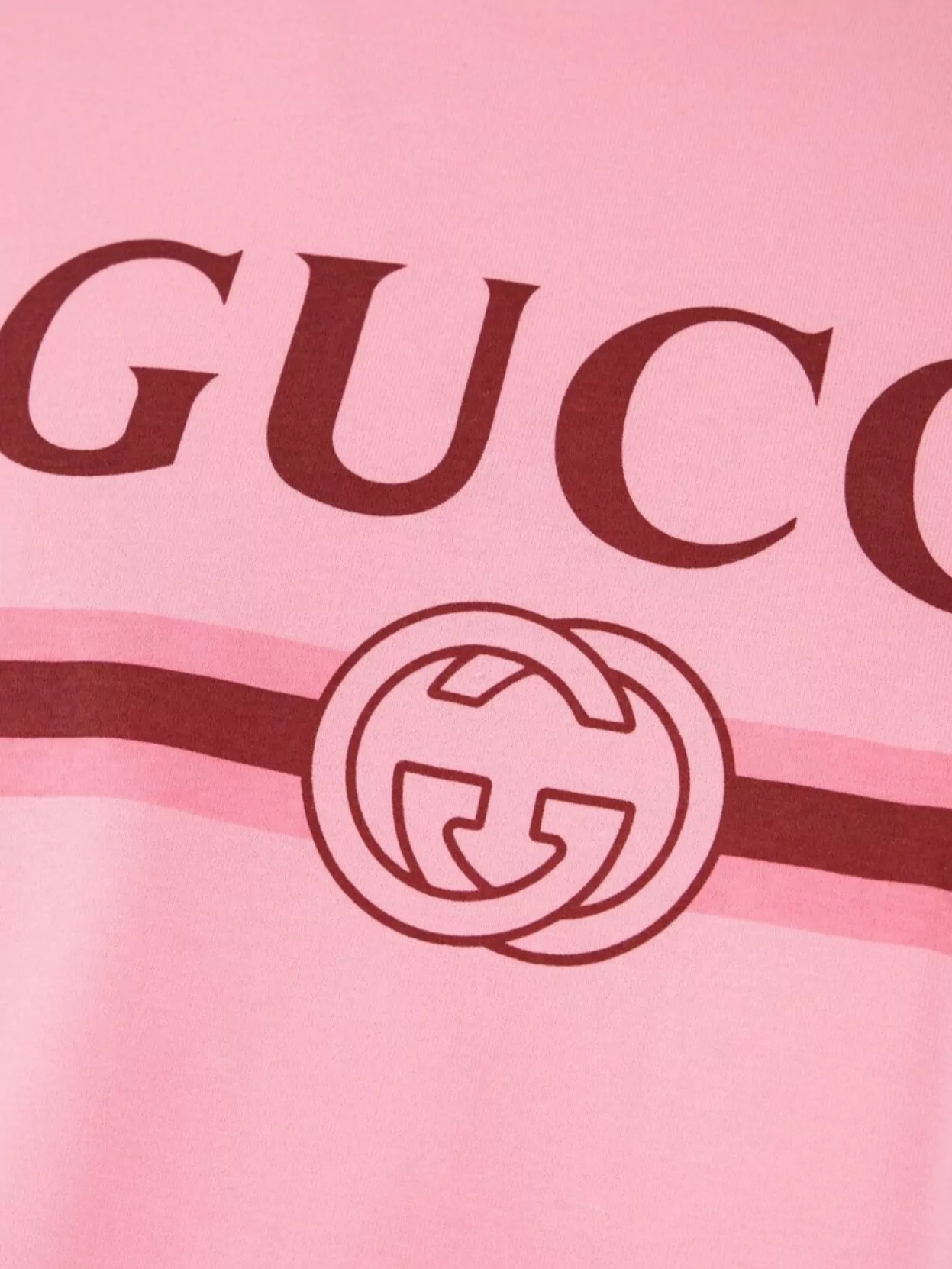 Gucci Crew Neck Short Sleeves Straight Hem T-Shirt