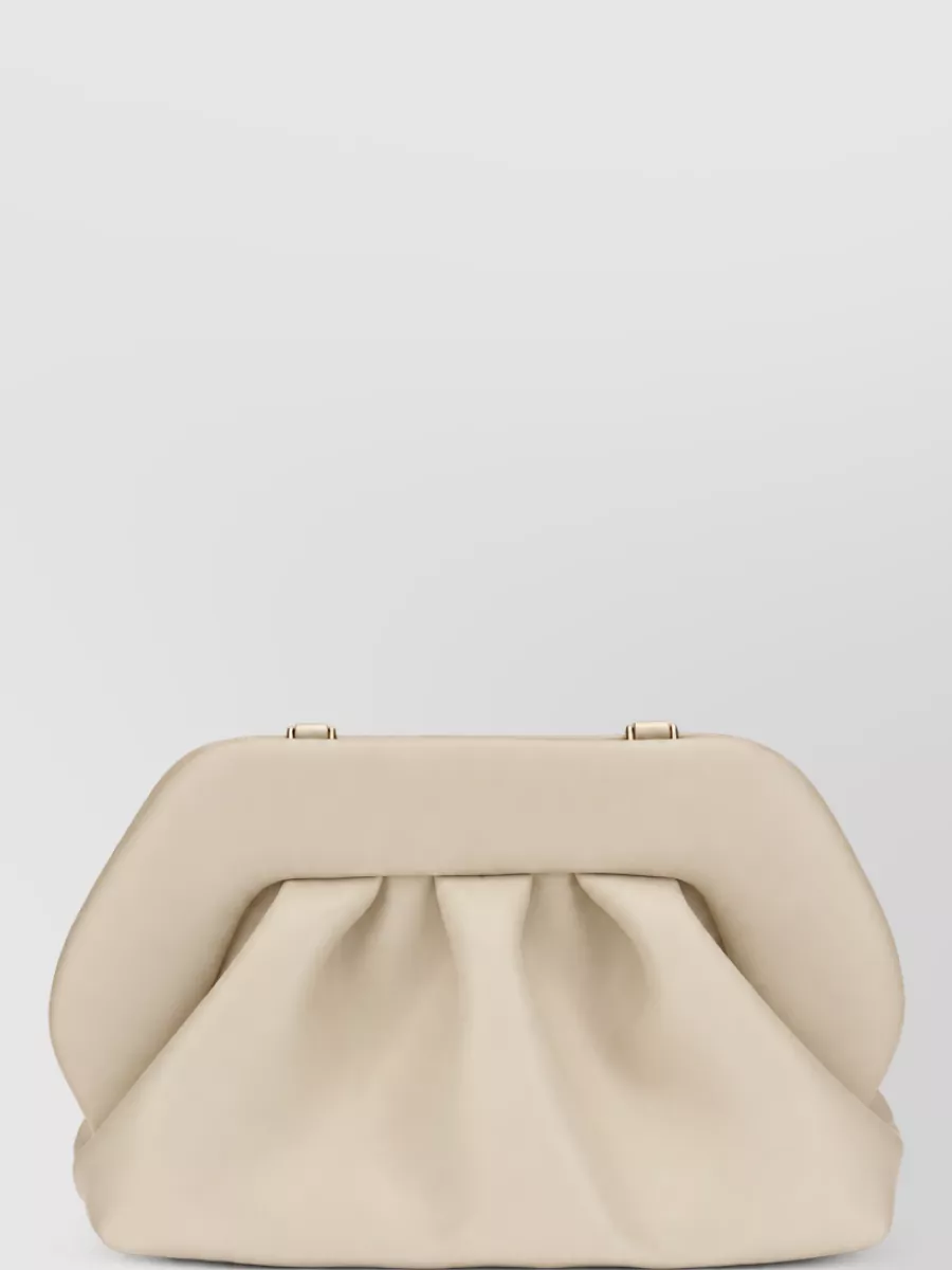 Themoiré bios vegan leather clutch bag