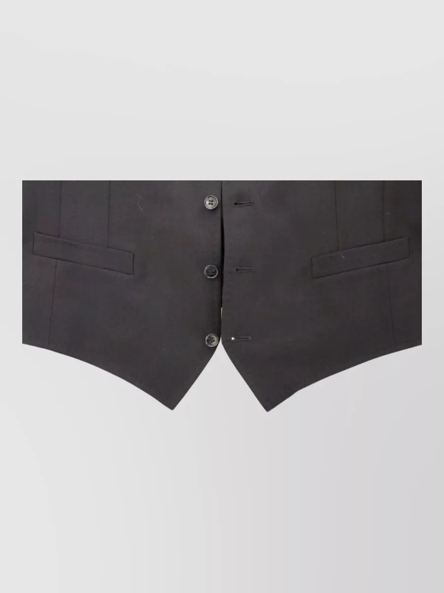 Dolce&Gabbana wool v-neck waistcoat