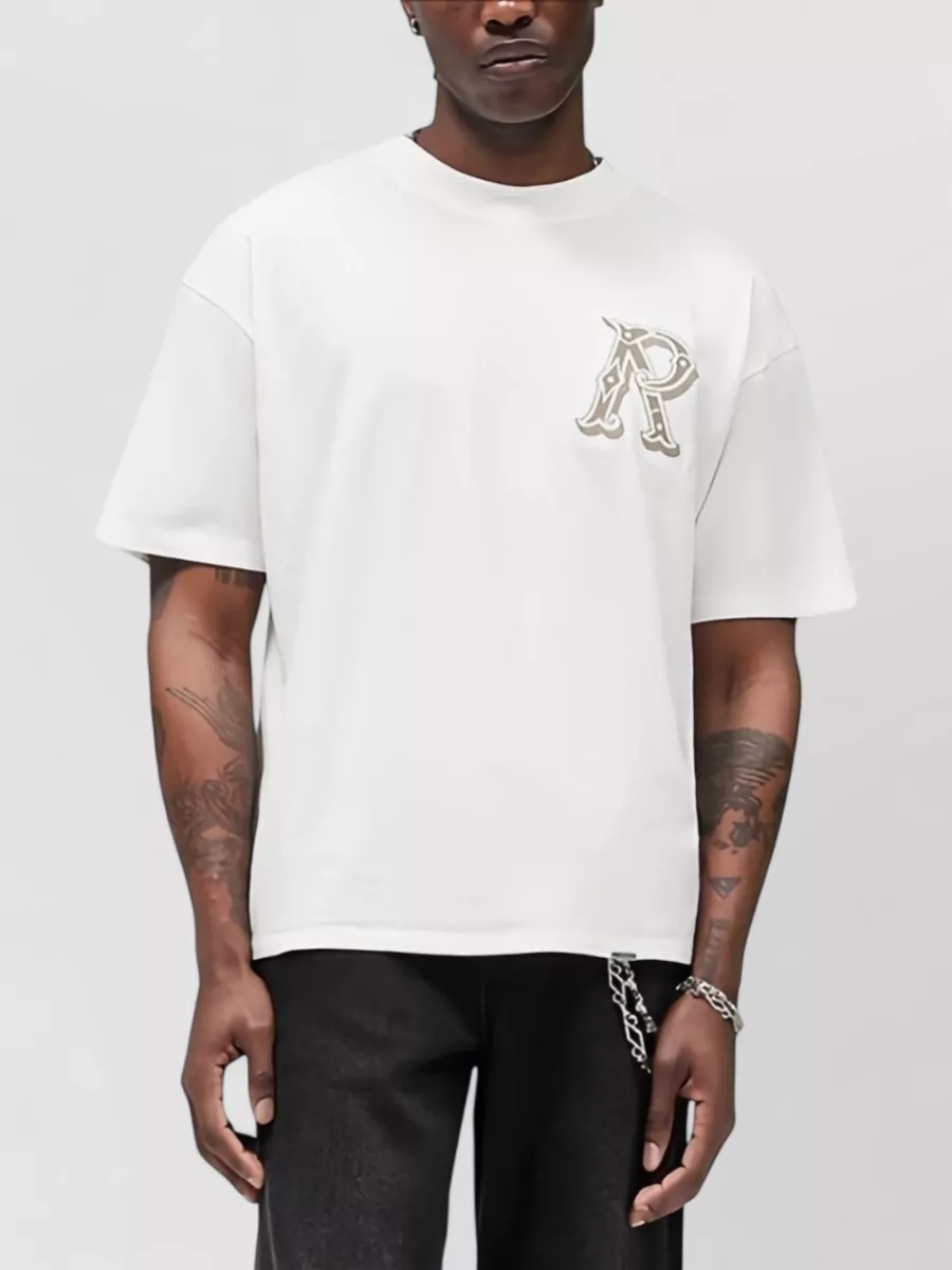 Represent Cotton Logo Print Oversized T-Shirt