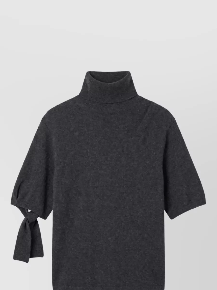 Jacquemus Cashmere merino wool long sleeve knitted top