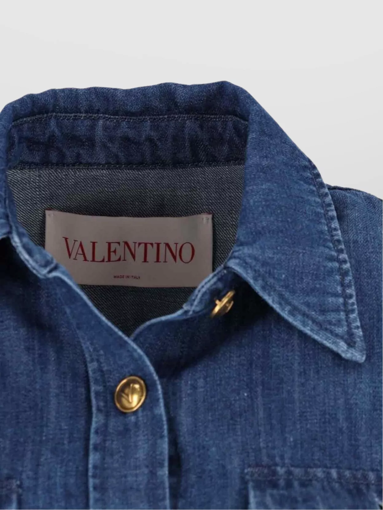 Valentino Casual Shirt With Chest Pockets And Epaulettes