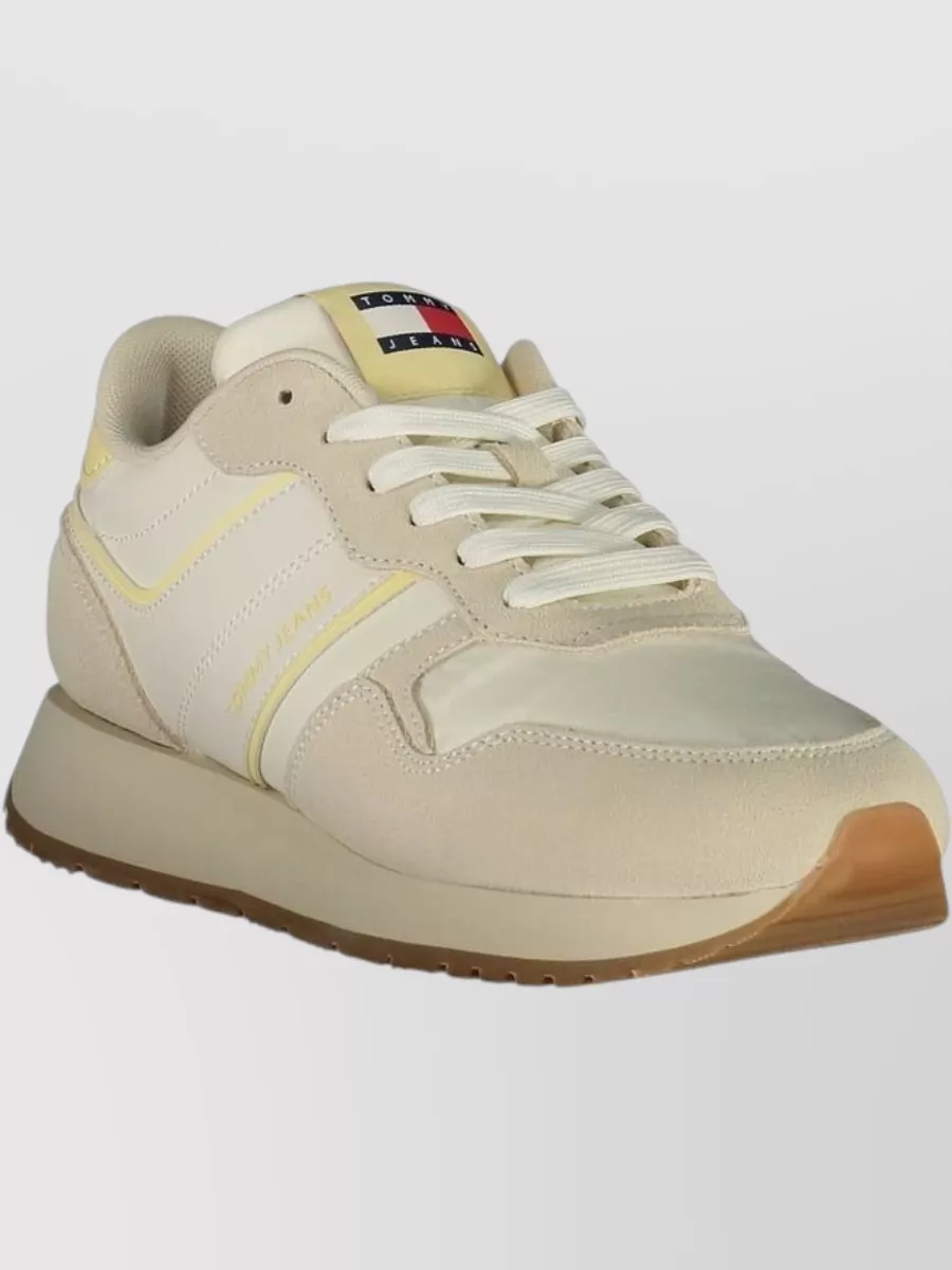 Tommy Hilfiger Leather Polyester Sneakers