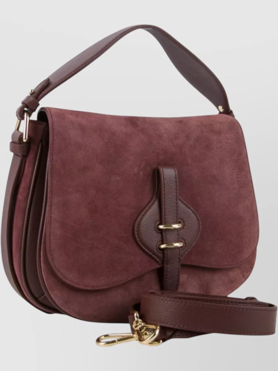 Coccinelle Calf Suede Shoulder Bag