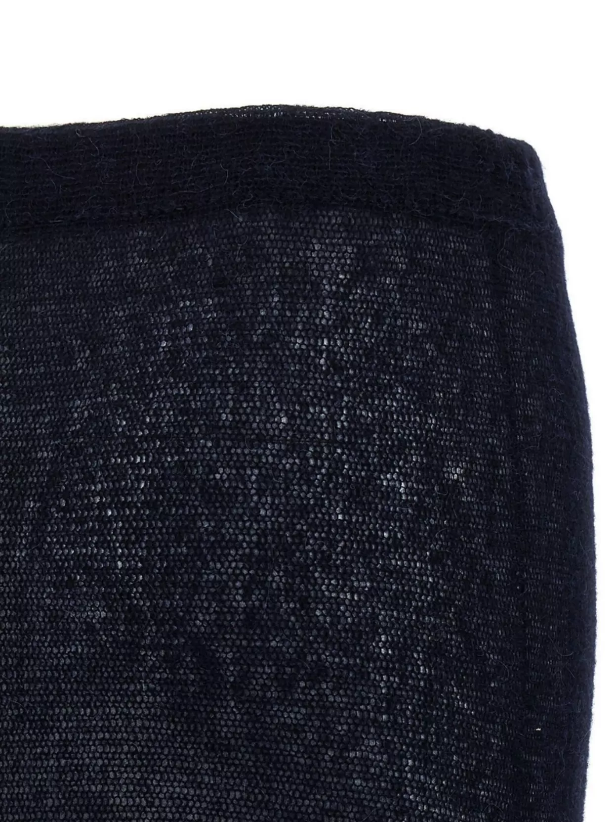 Magda Butrym Knitwear 16 Skirt Elastic Waistband In Blue