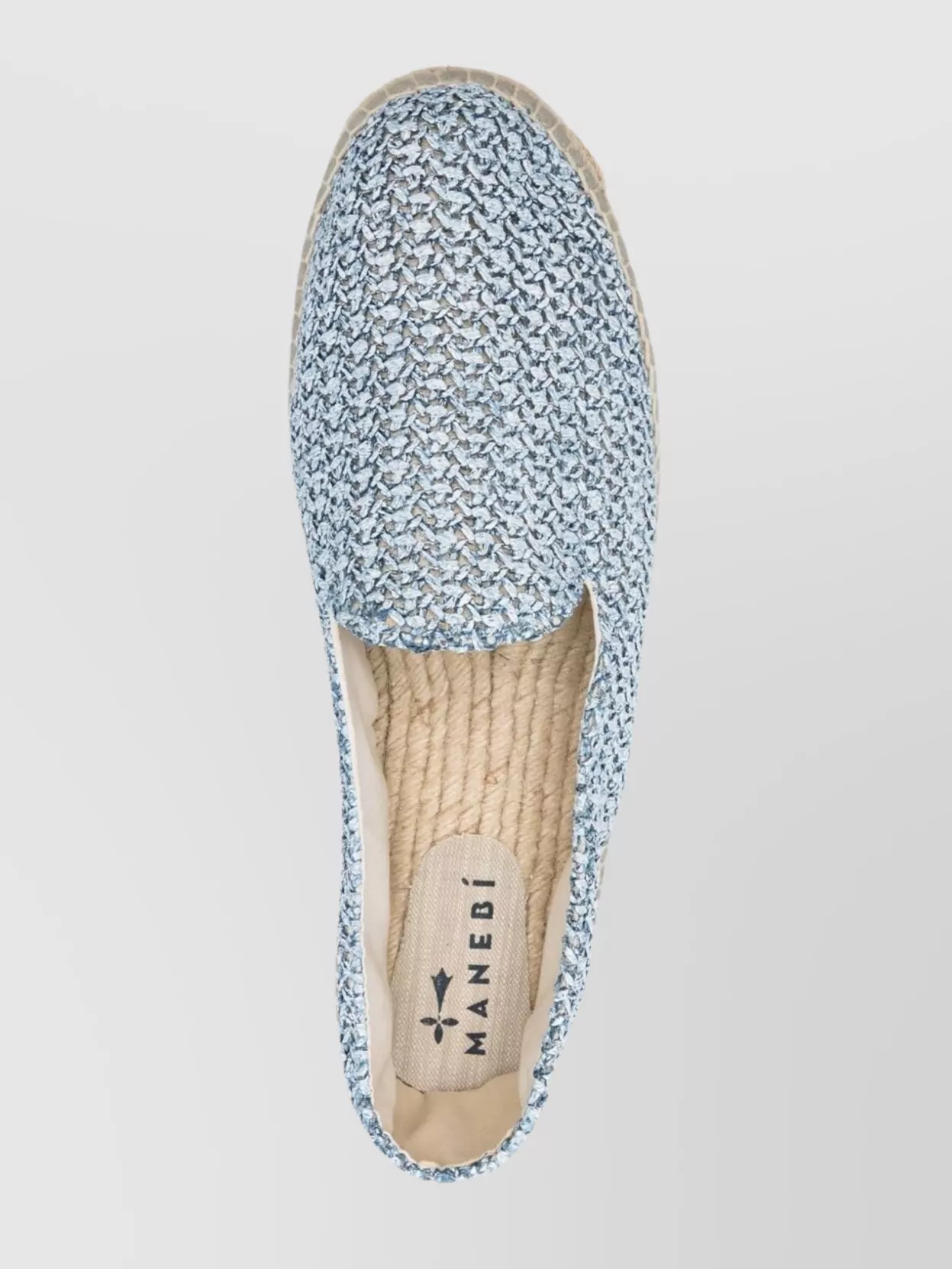 Manebi Yucatan Woven Jute Sole Espadrilles