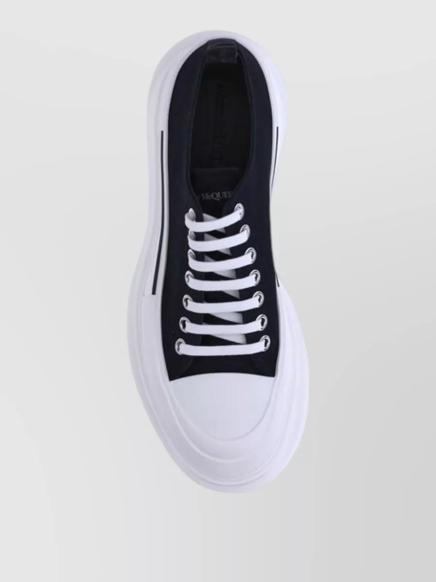 Alexander Mcqueen Rubber Low-Top Sneakers