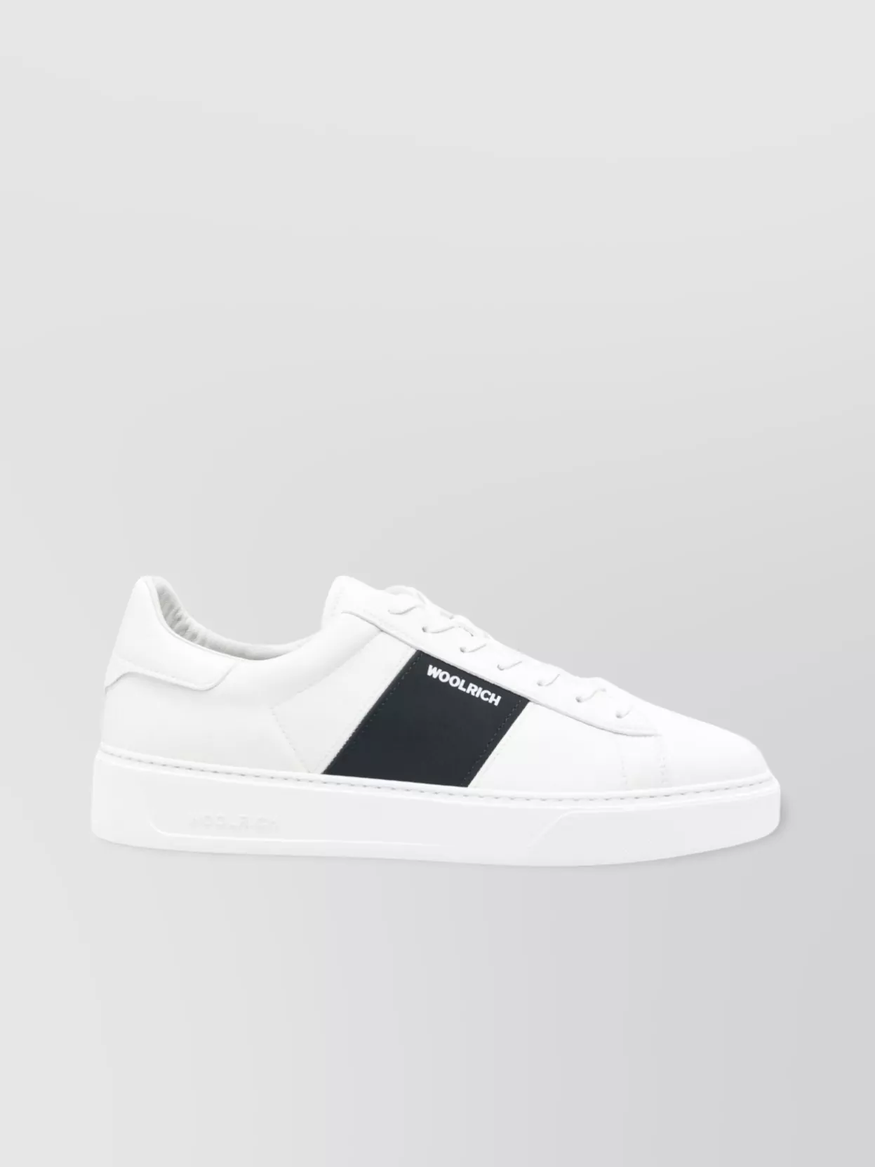 Woolrich Contrast Panel Flat Sole Sneaker