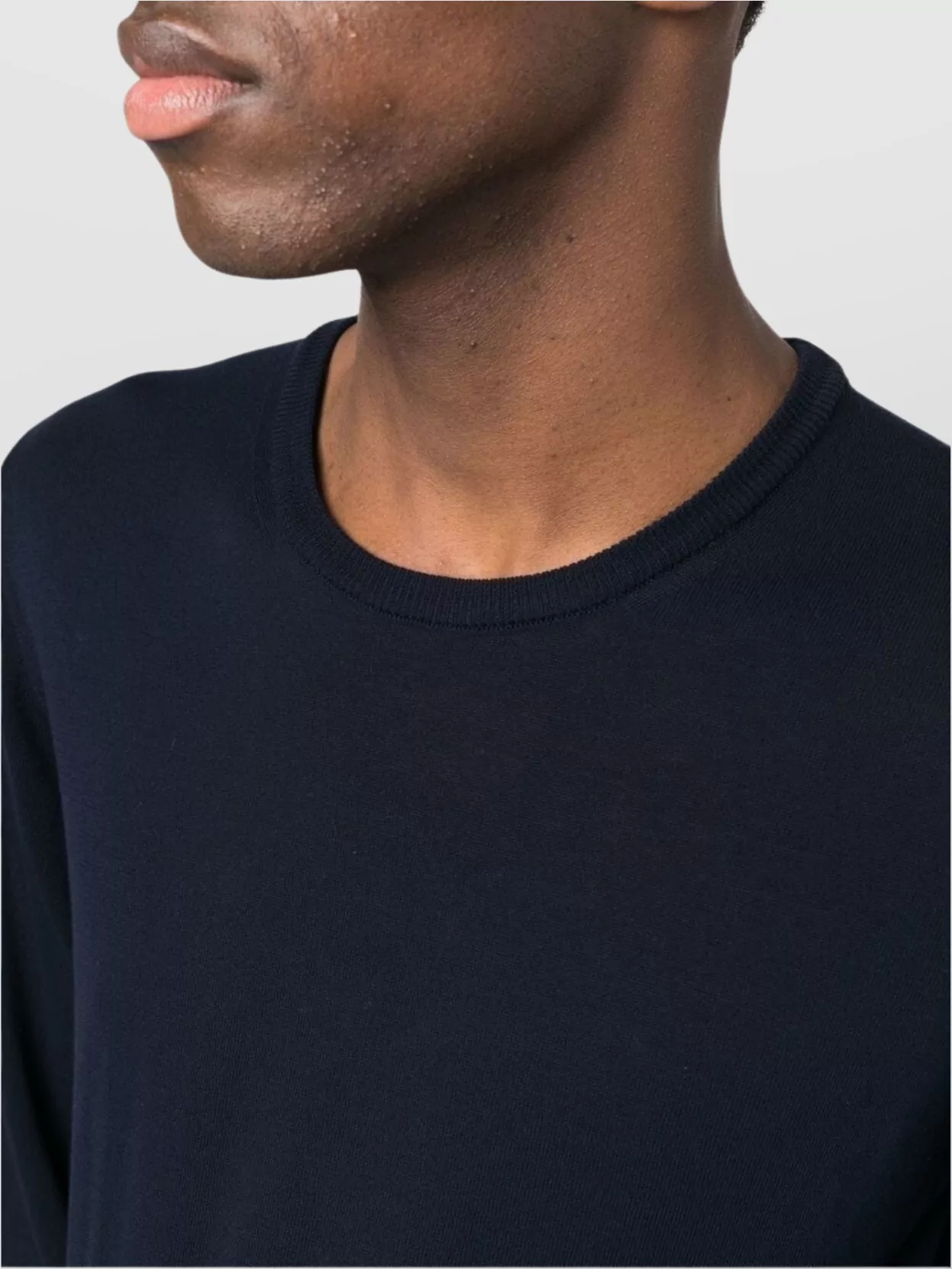 Roberto Collina Crew Neck Long Sleeve Lightweight Knit