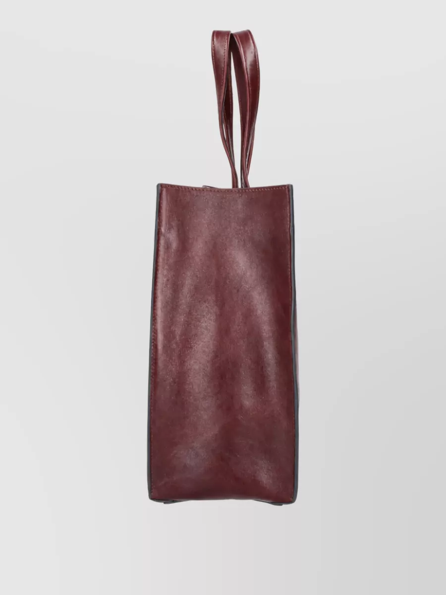 Anya Hindmarch Shopper Leather Tote Bag