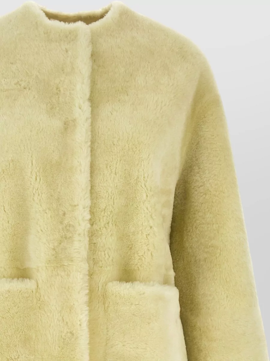 Blancha Shearling Long Coat
