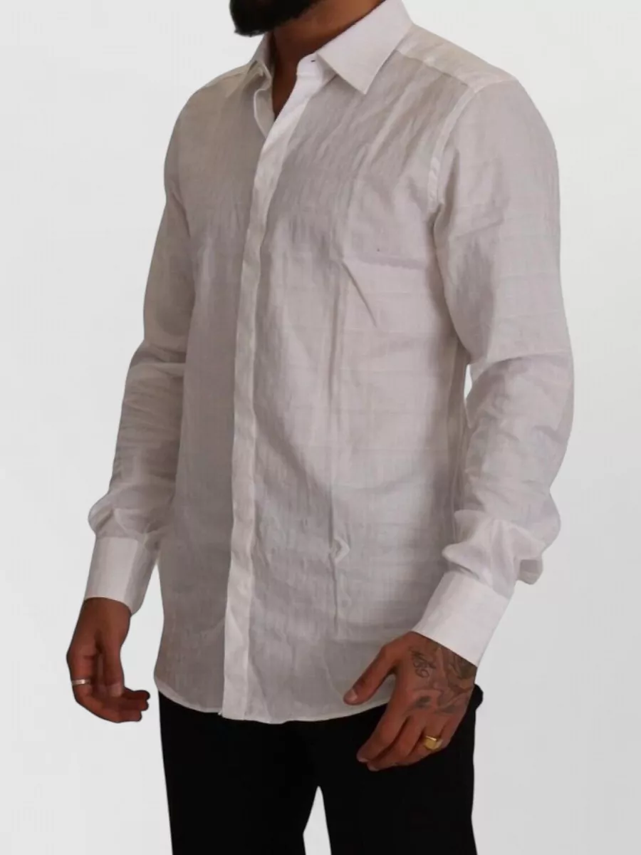 Dolce&Gabbana Cotton Slim-Fit Dress Shirt