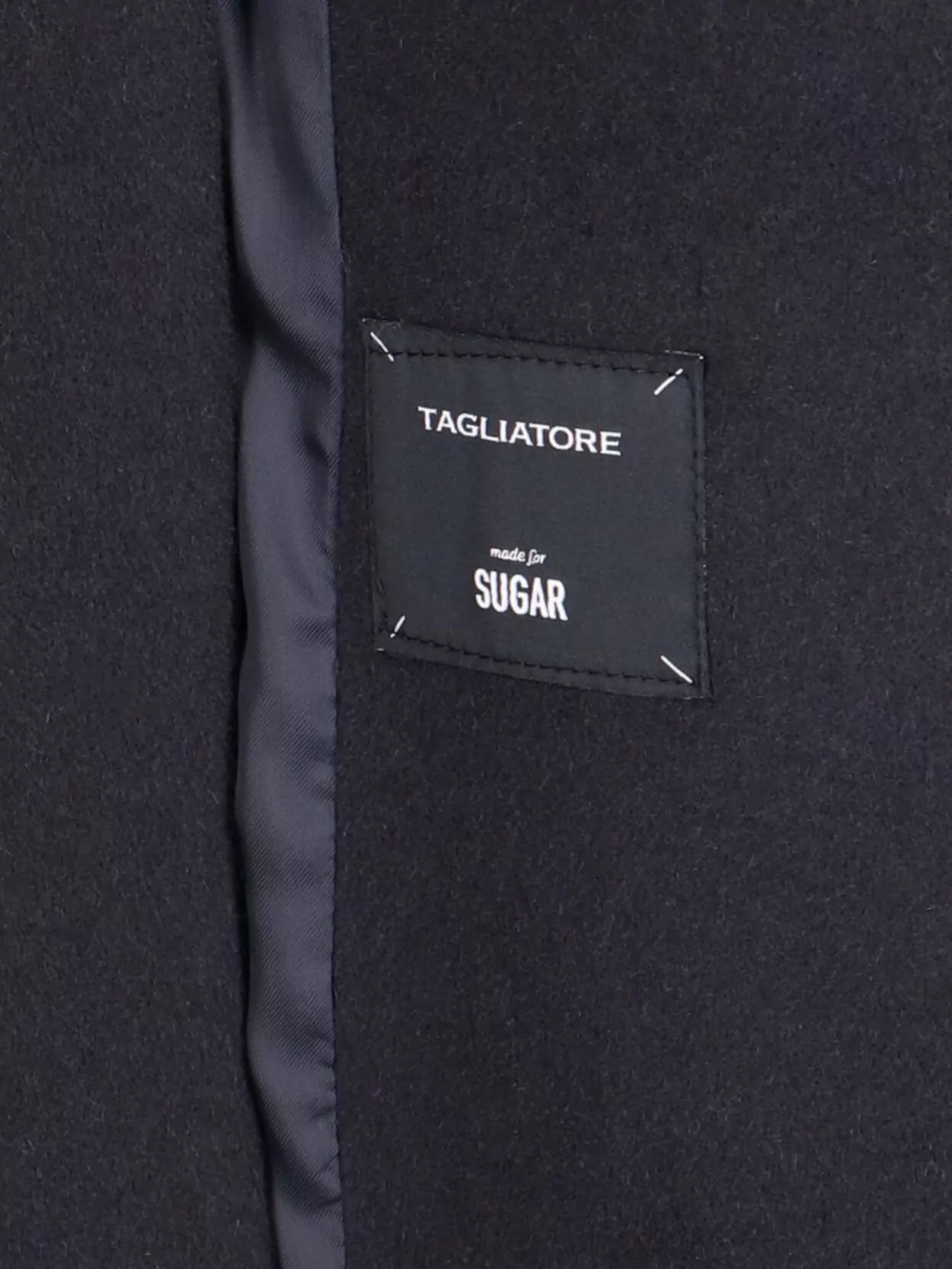 Tagliatore Waist Belted Long Length Jacket