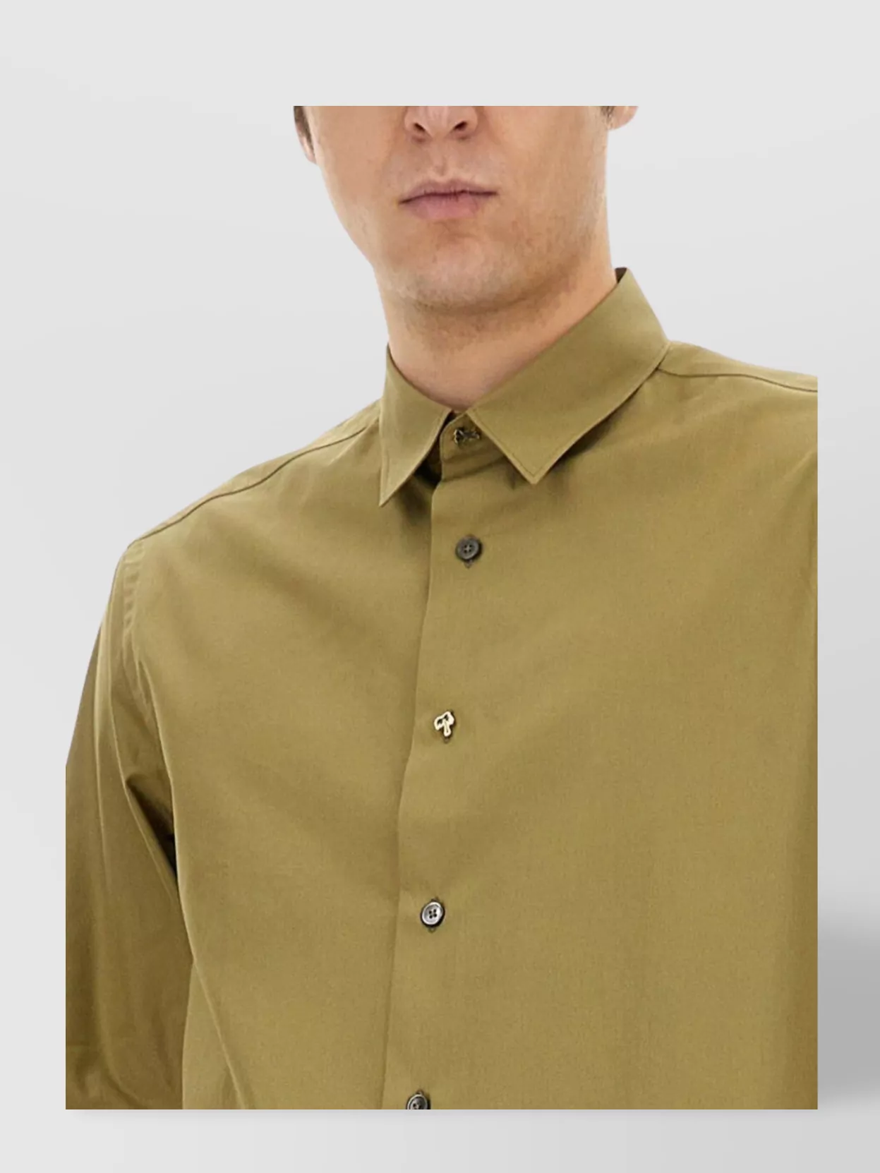 Paul Smith Regular Fit Cotton Shirt With Buttoned Cuffs