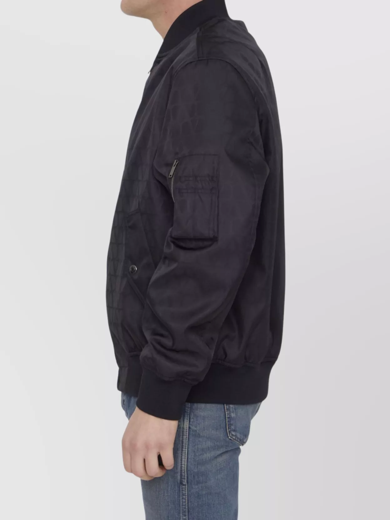 Valentino Garavani Iconographe Motif Bomber Jacket