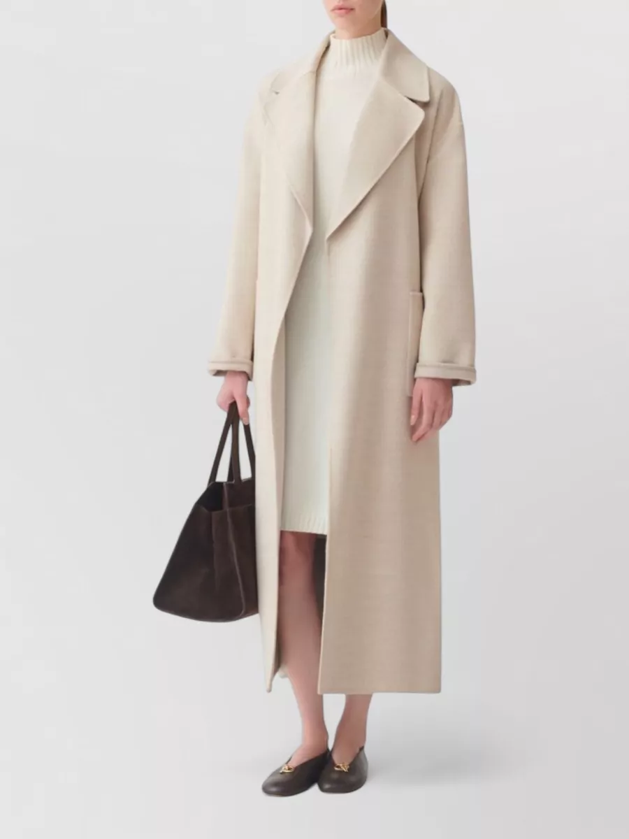 Fabiana Filippi Wool Belted Coat