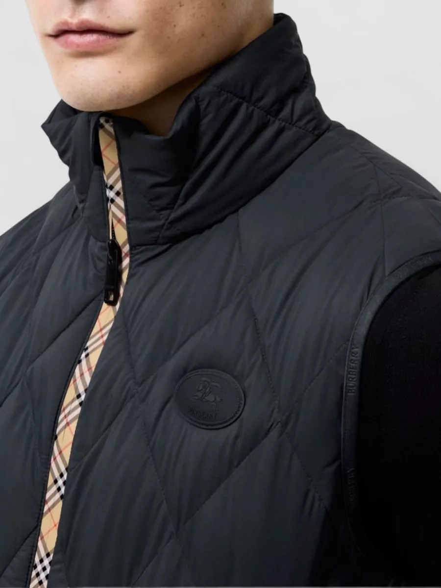 Burberry Quilted Padded Sleeveless Jacket