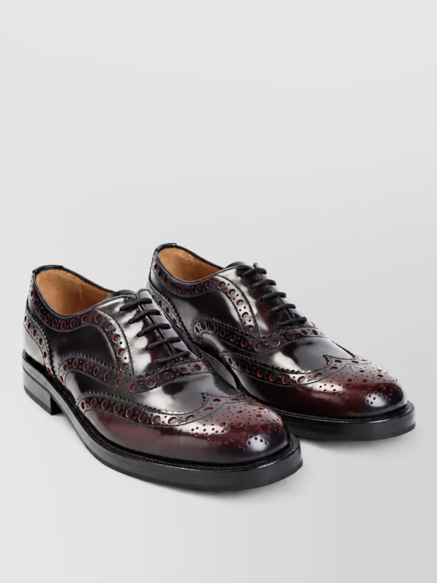Church's leather brogue oxford shoes
