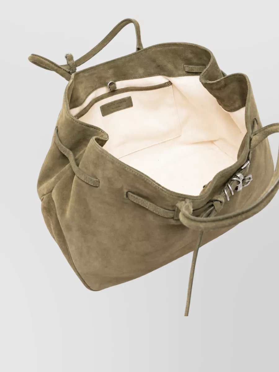 Marge Sherwood Suede Leather Bucket Bag