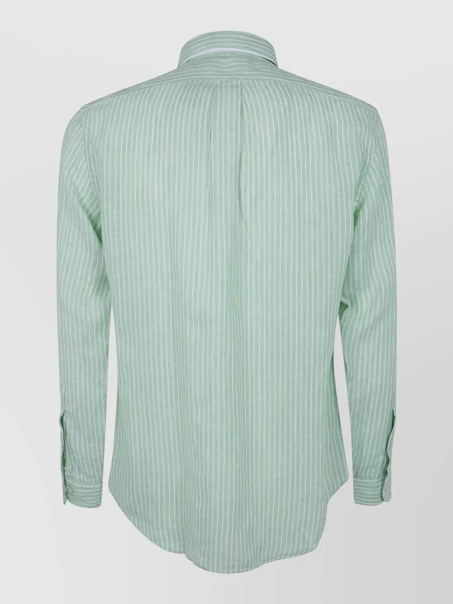 Polo Ralph Lauren Striped Linen Long-Sleeve Shirt