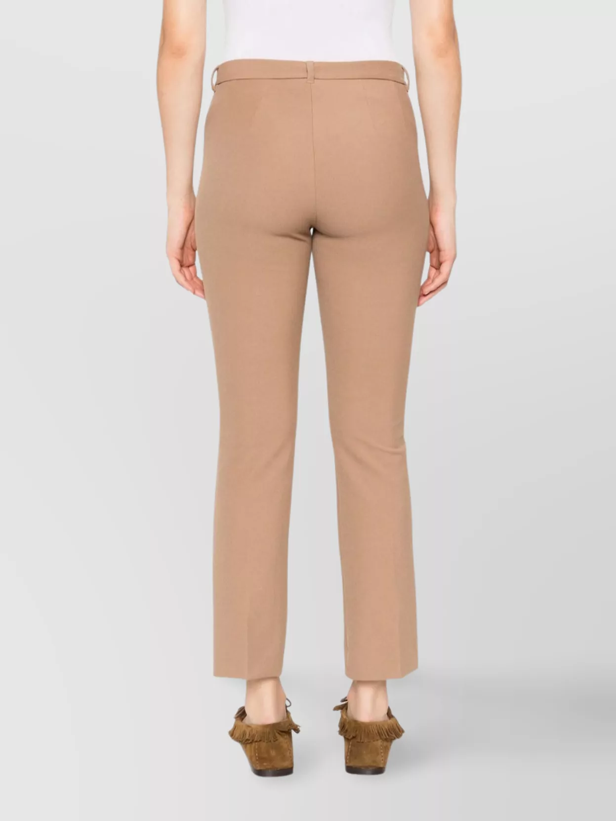 S Max Mara High Waist Pleated Trousers