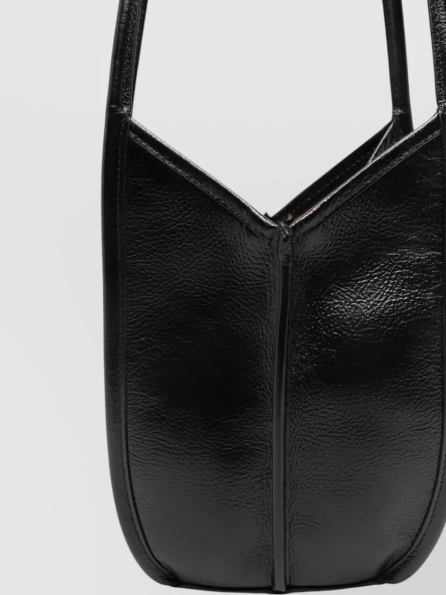 Hereu Leather Bucket Bag