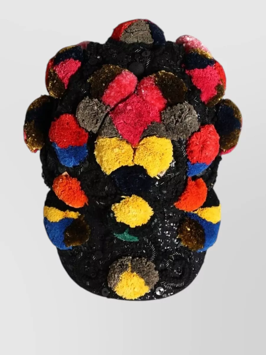 Dolce&Gabbana Silk Embellished Hat