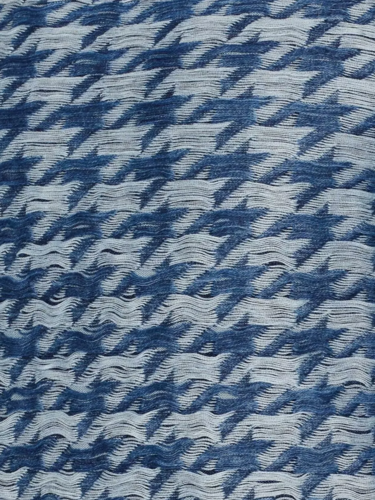Diesel Crewneck Houndstooth Pattern Sweater
