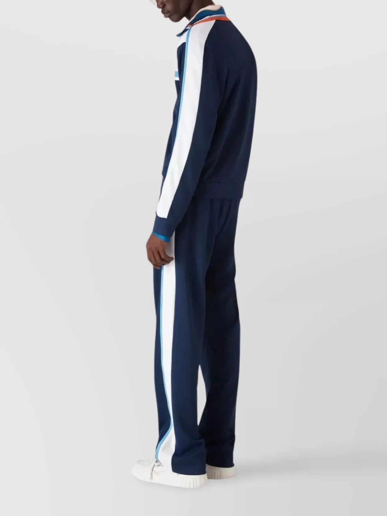 Casablanca Men's Sporty Track Pants With Side Stripes