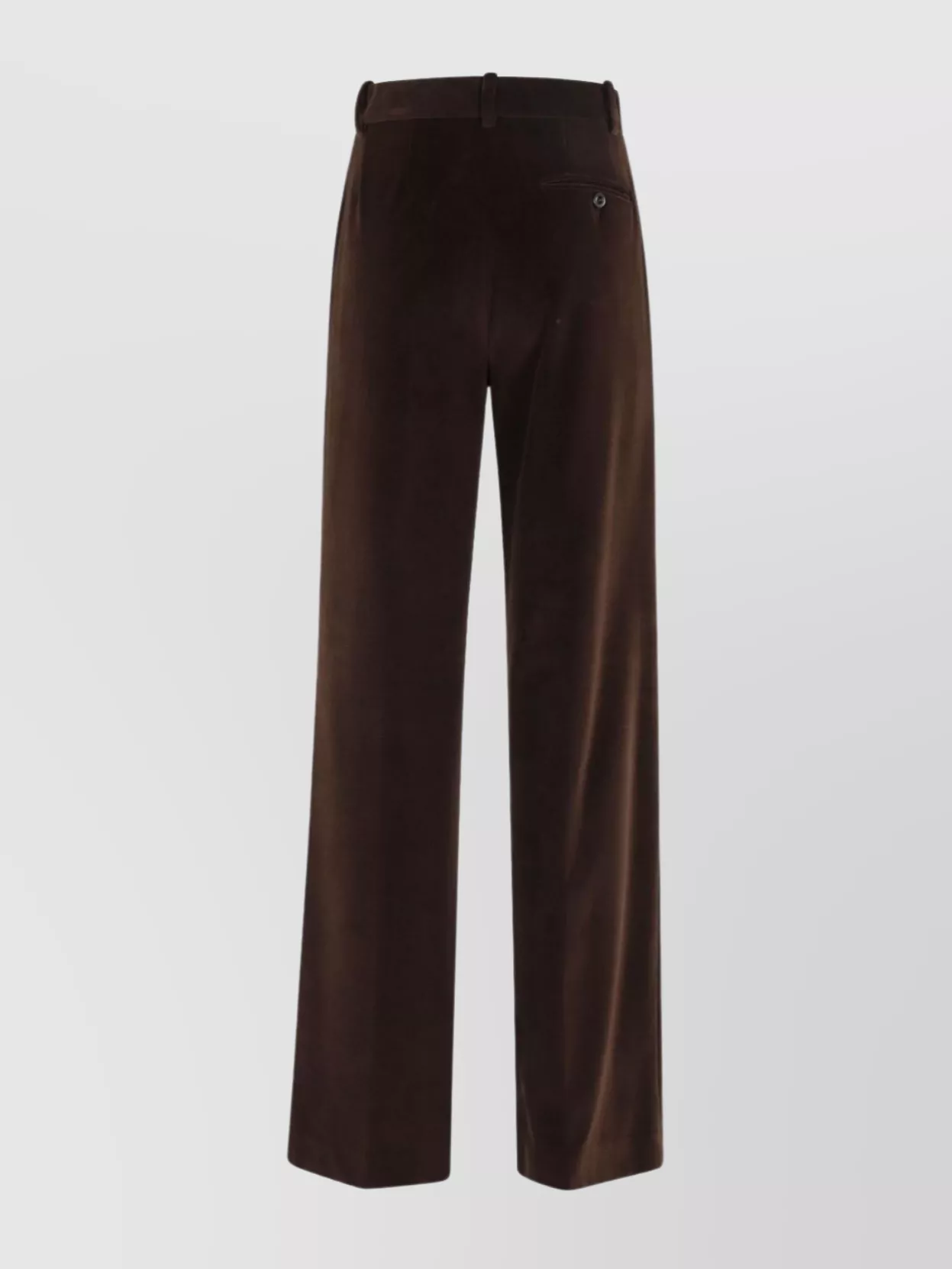 Circolo 1901 Wide-leg Cotton Trousers Featuring Pockets In Brown