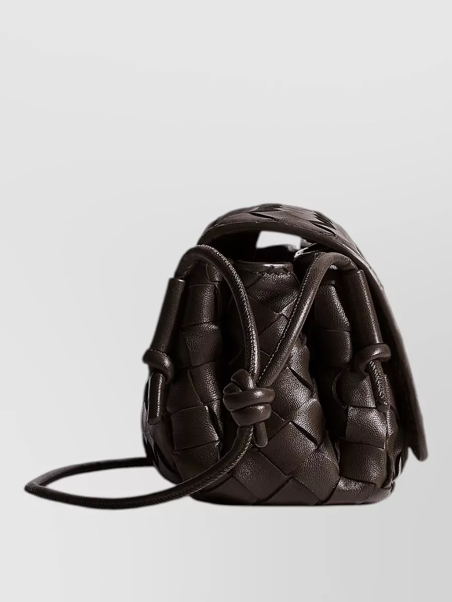 Bottega Veneta Notturno Leather Clutch Bag
