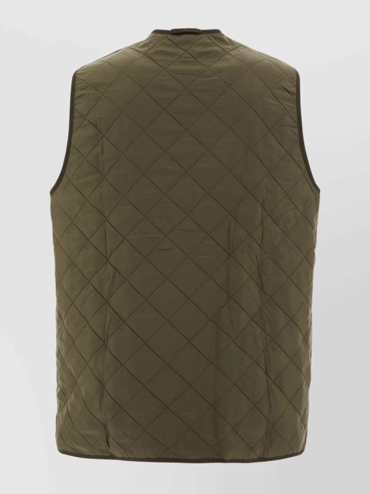 BARBOUR REVERSIBLE QUILTED SLEEVELESS PATCH POCKET JACKET