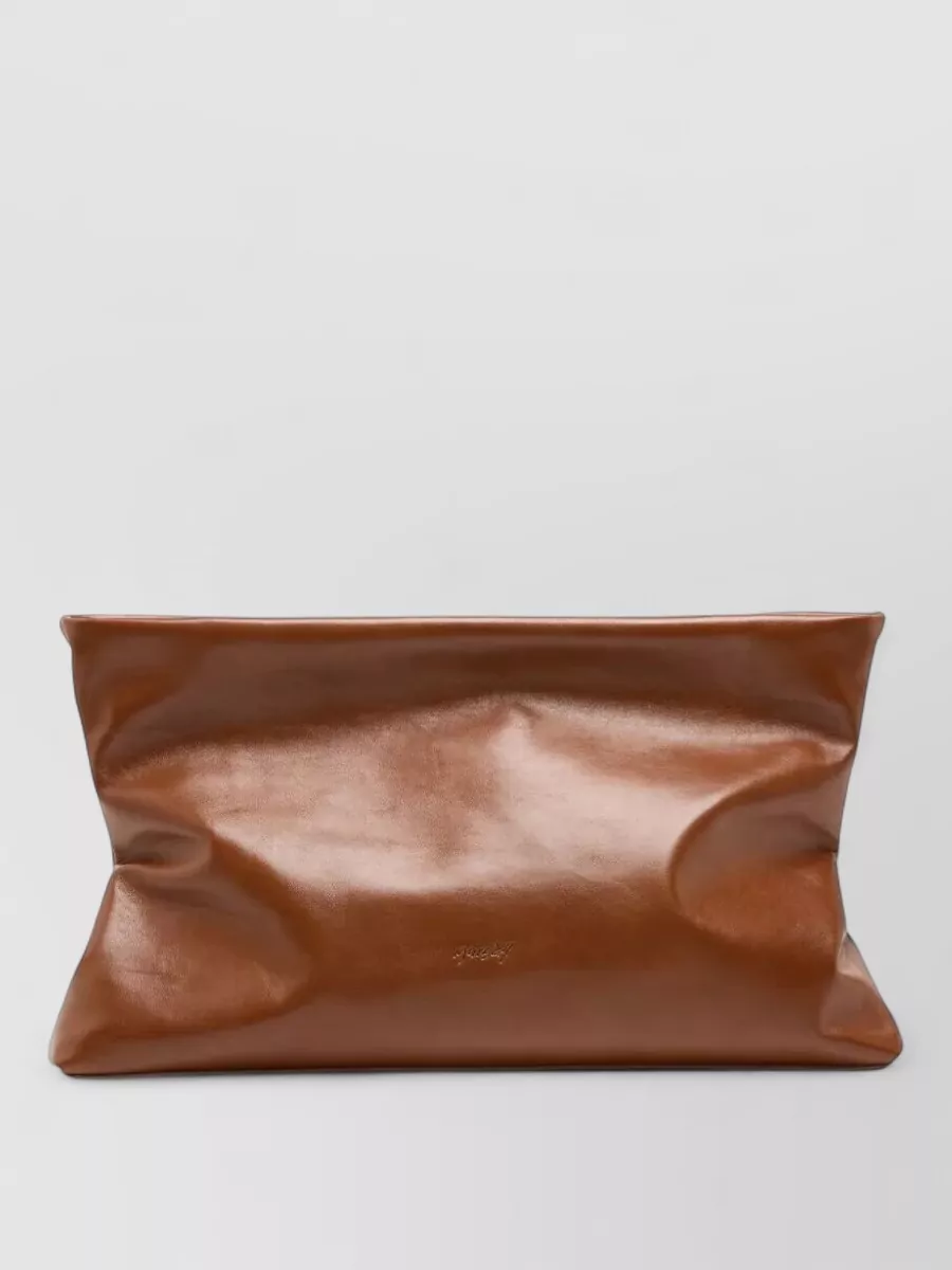 Marsell Leather maxi clutch bag