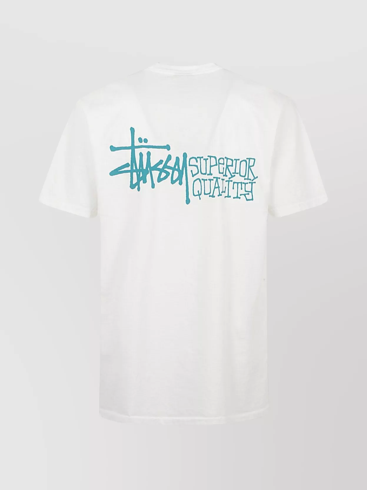 Stüssy High-Grade Cotton Crew Neck T-Shirt