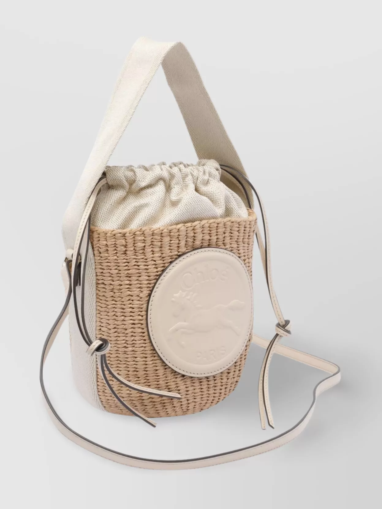 Chloé Sepia Woven Texture Shoulder Bag