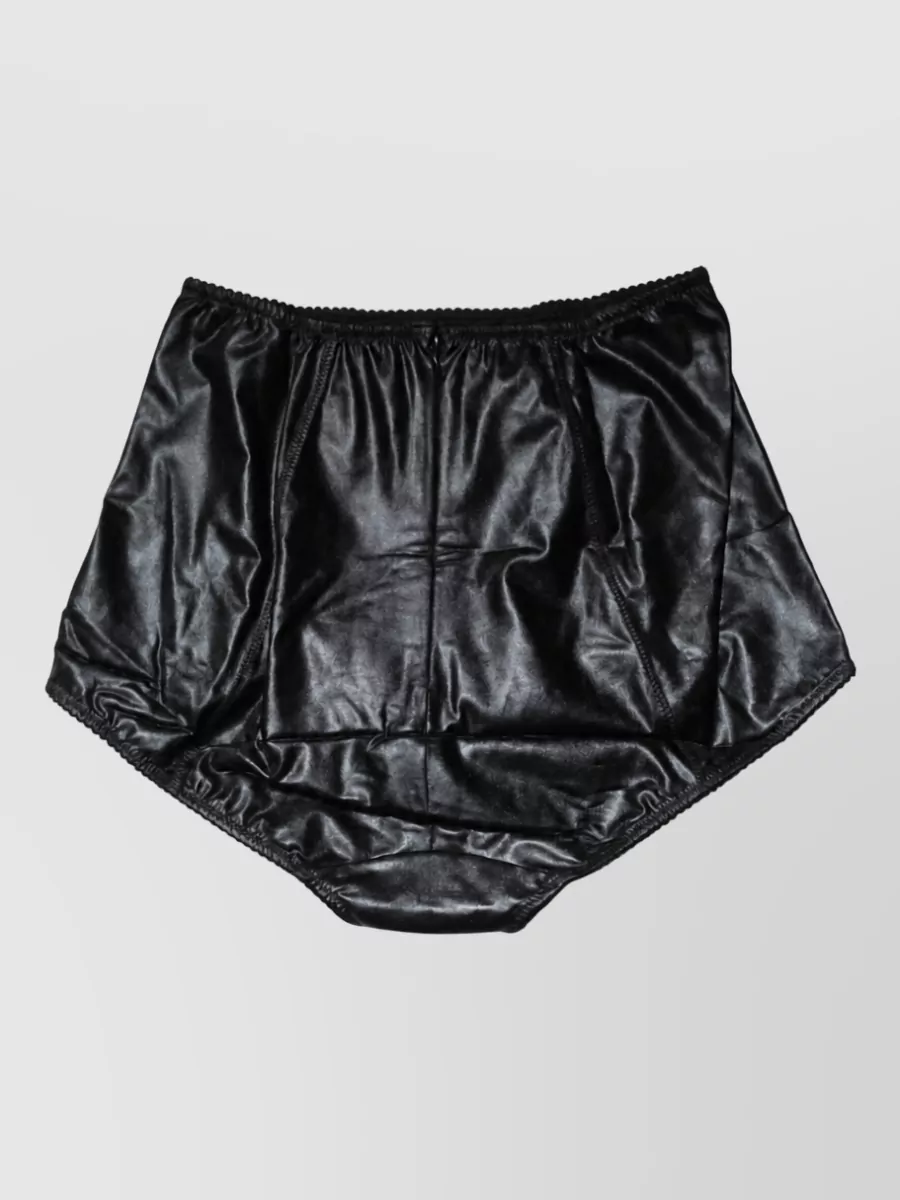 Dolce&Gabbana silk high-rise bikini briefs