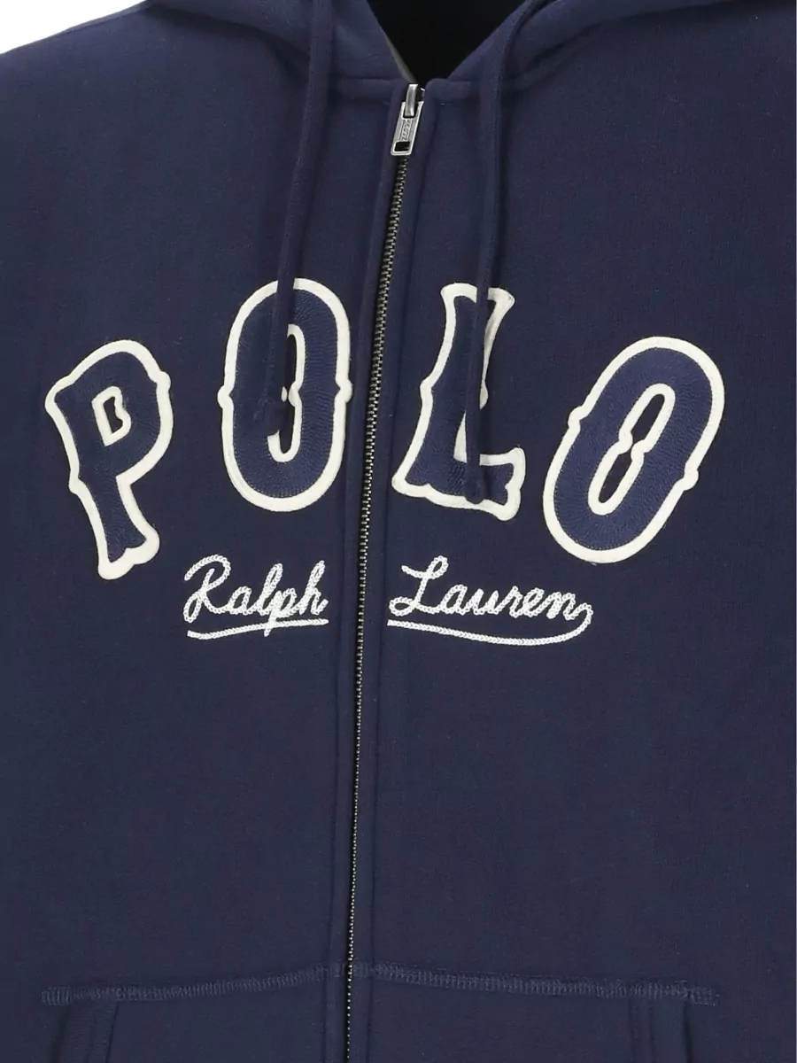 Ralph Lauren Ribbed hooded sweatshirt