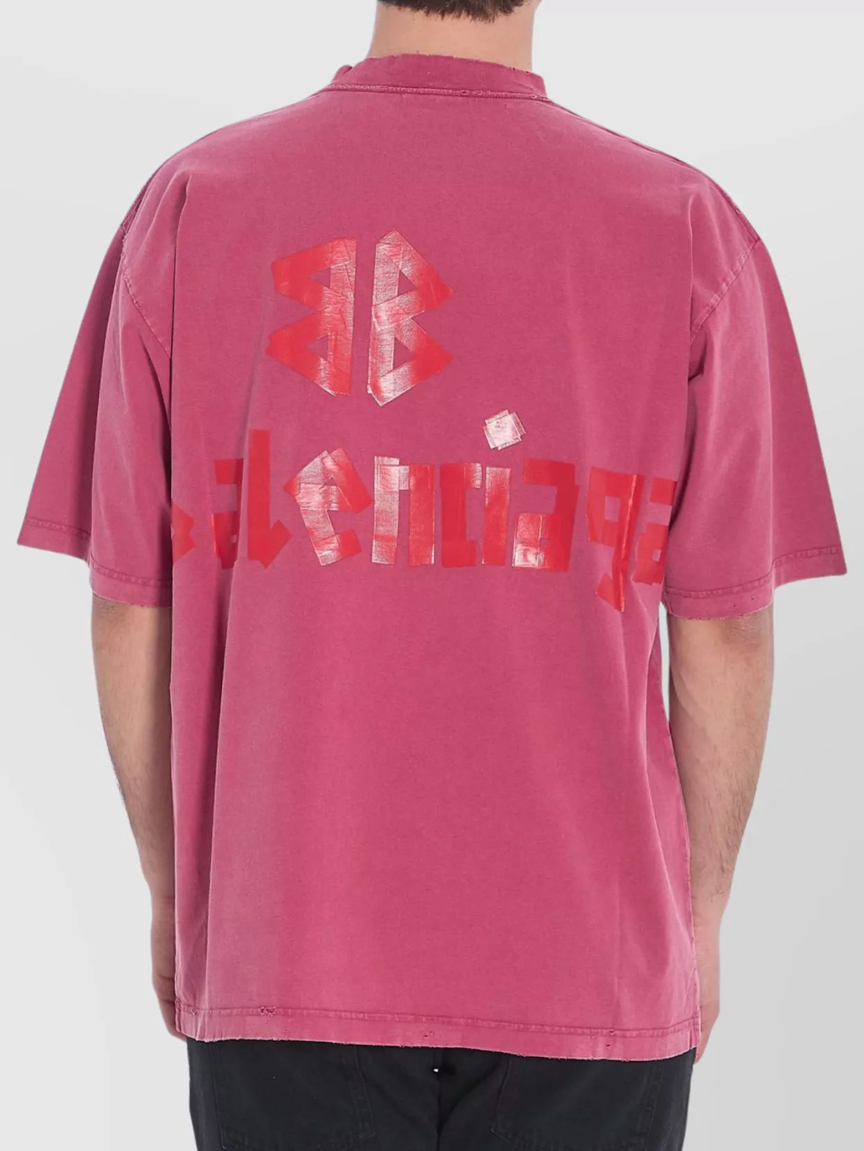 Balenciaga Tape Type Crewneck T-Shirt