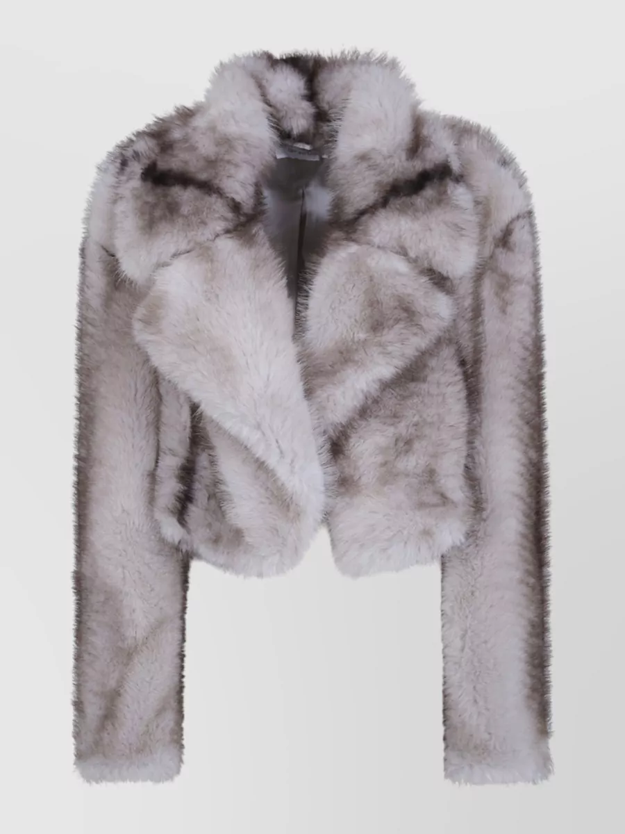 Sportmax Faux fur short jacket