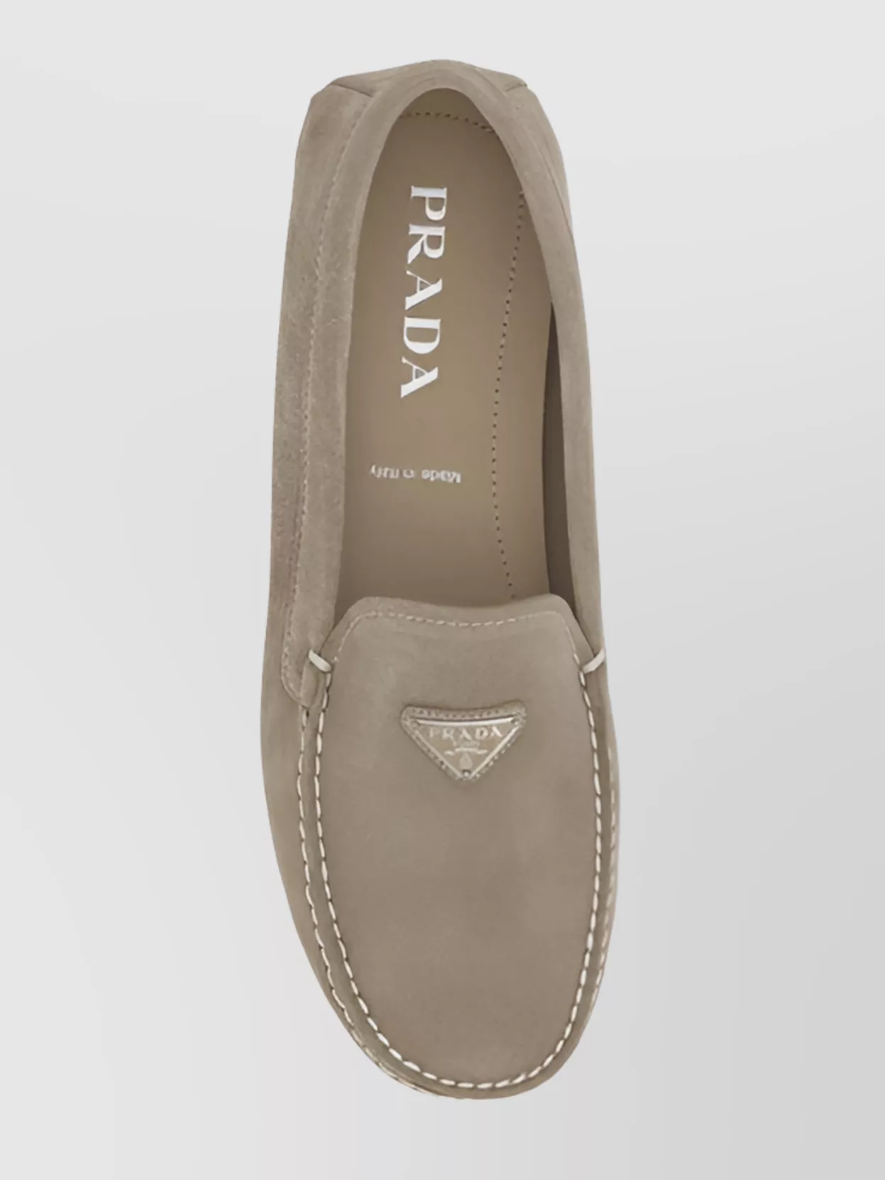 Prada Stylish Suede Loafers For Comfortable Walk