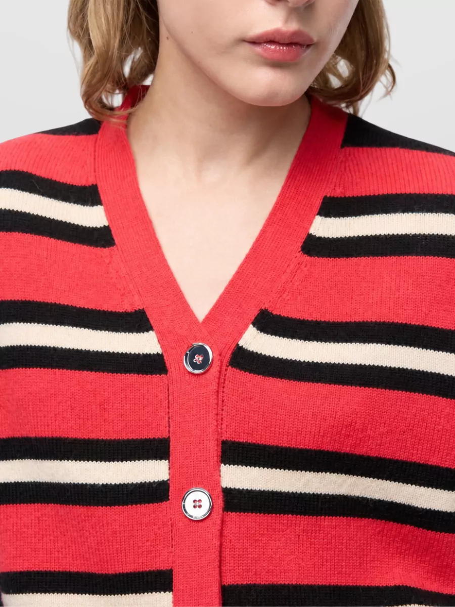 Pinko Cashmere Wool Cardigan