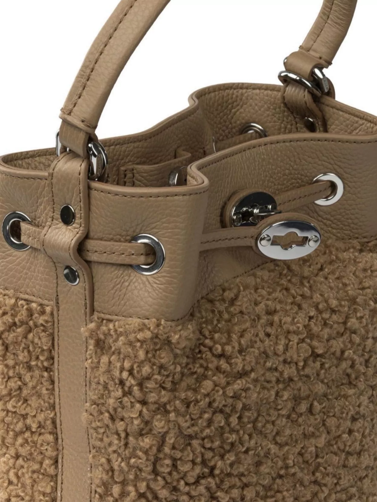 Zanellato Bucket Bag With Top Handle And Strap
