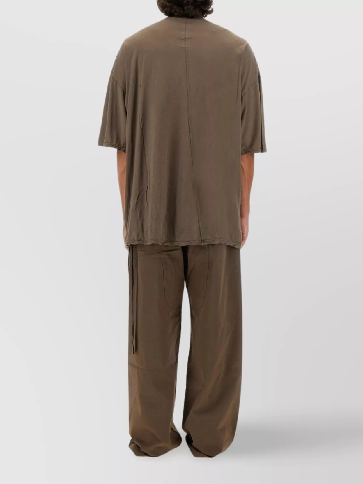 Rick Owens Drkshdw Tommy Oversize Fit Round Neck T-Shirt