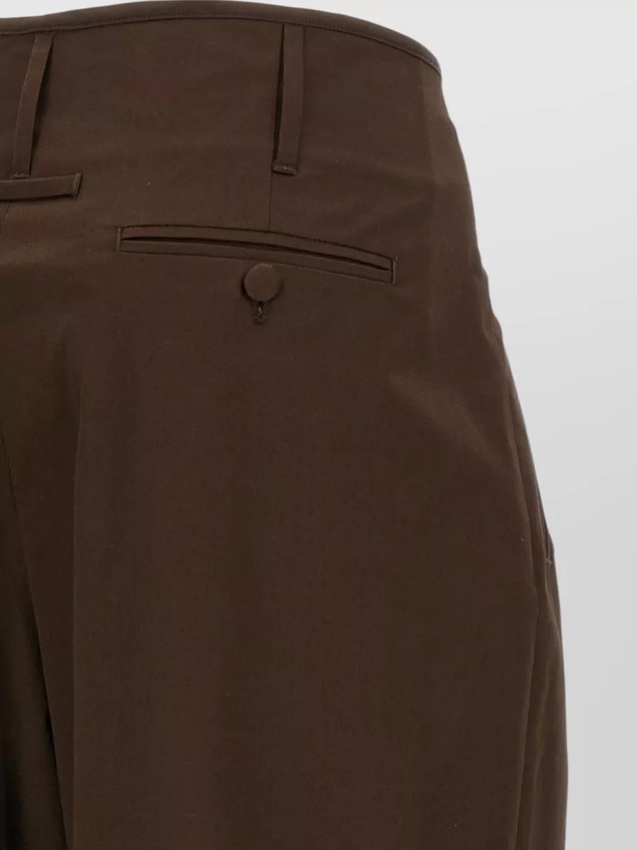 Darkpark Diana Trousers Pleated Front Belt Loops