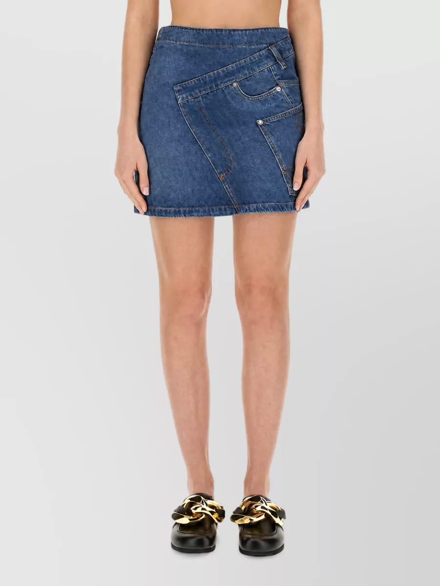 Jw Anderson Denim Mini Skirt
