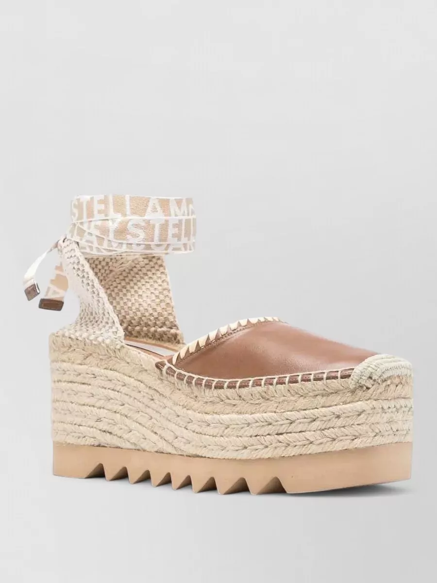 Stella Mccartney wedge espadrille sandals