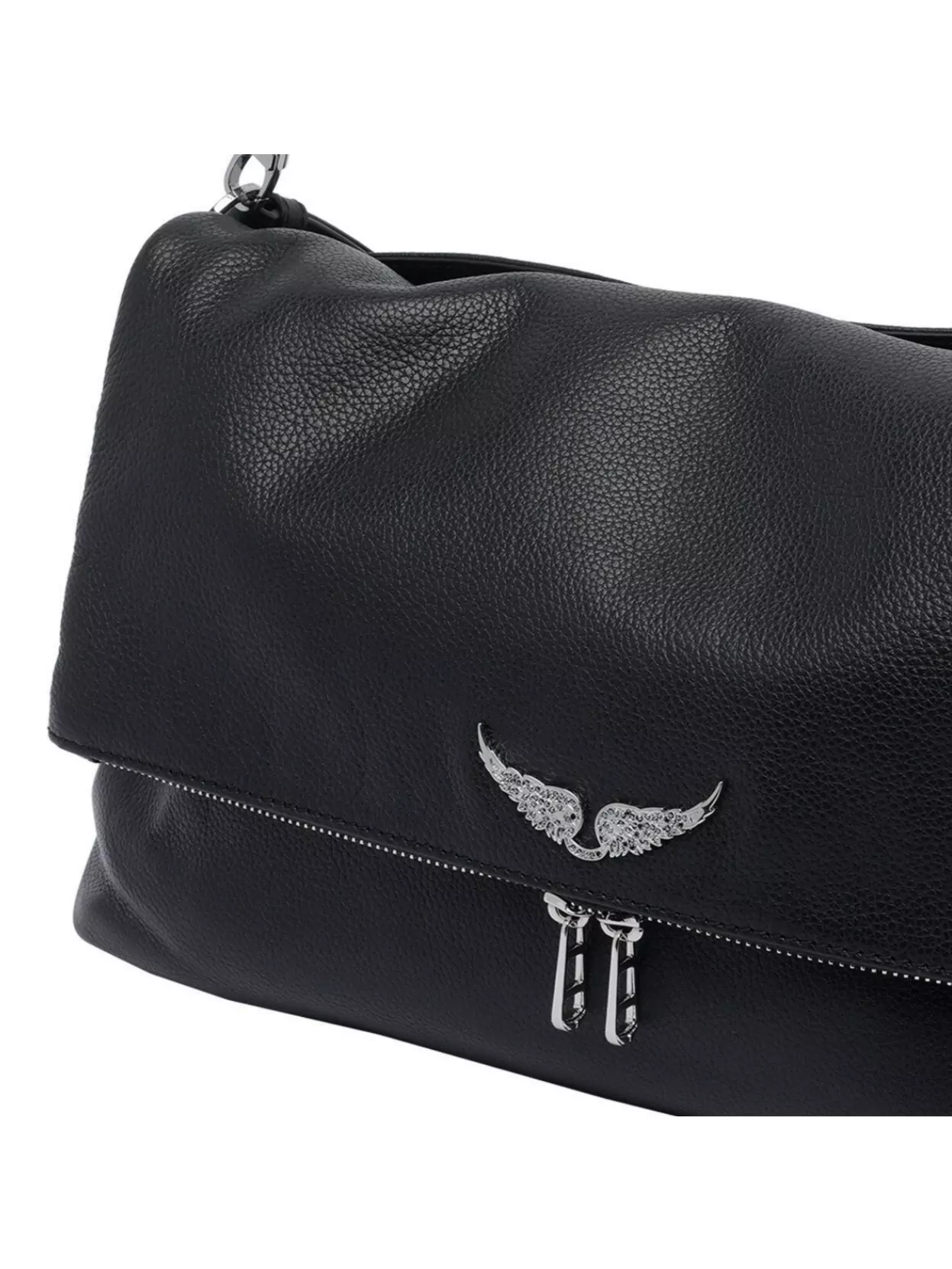 Zadig & Voltaire Rocky Leather Shoulder Bag