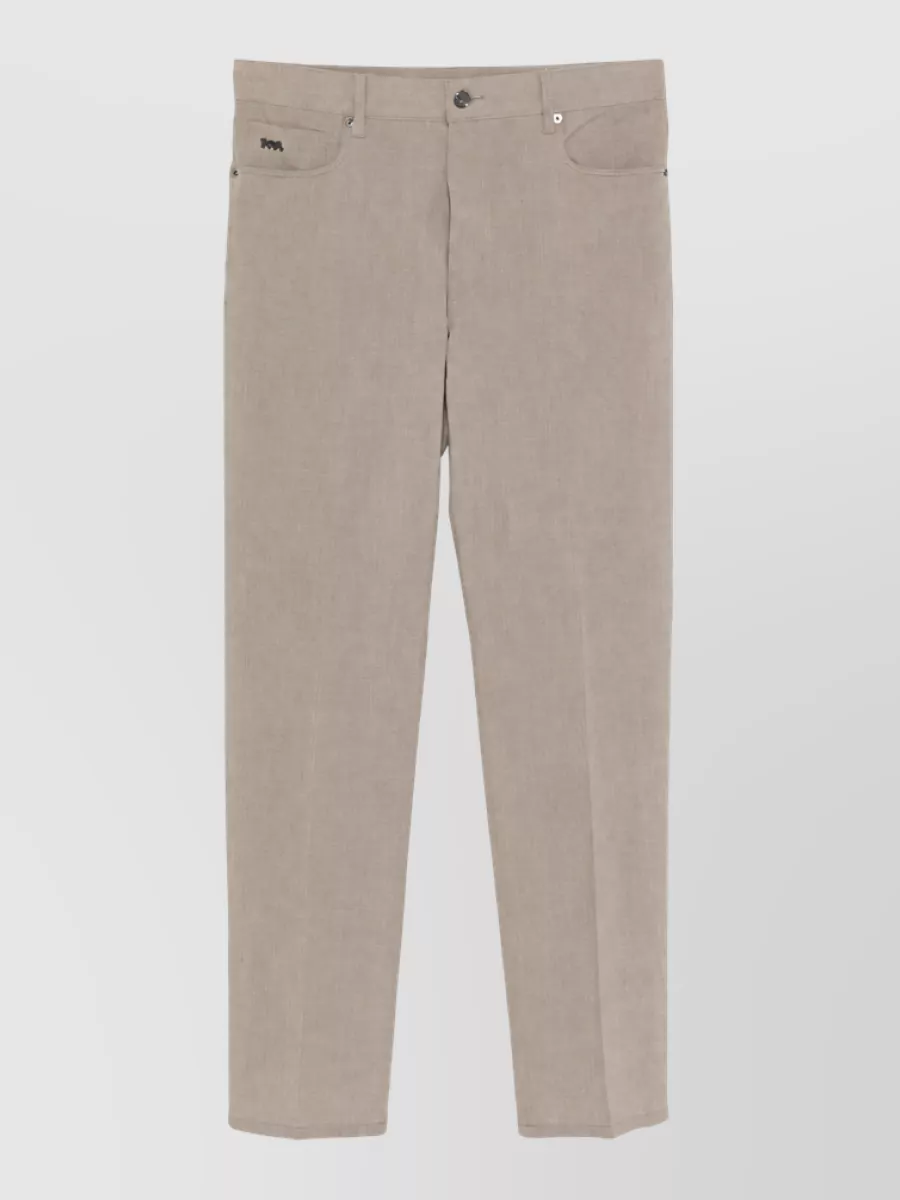 Emporio Armani straight-leg trousers